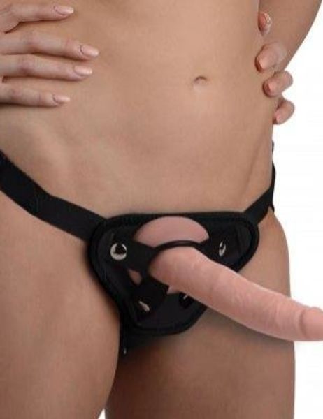 Realistische Dildo Met Harnas 19 5 Cm 