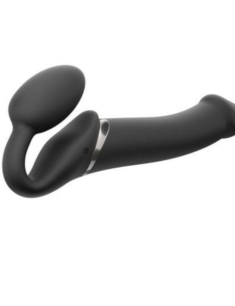 Strap On Me Strapless Vibrerende Voorbind Dildo Maat L Zwart