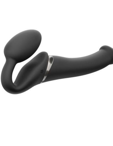 Strap On Me Strapless Vibrerende Voorbind Dildo Maat M Zwart