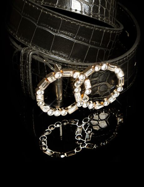 cosmoda-collection-sexy-croc-riem-gesp-met-strass-steentjes-zwart(1995)