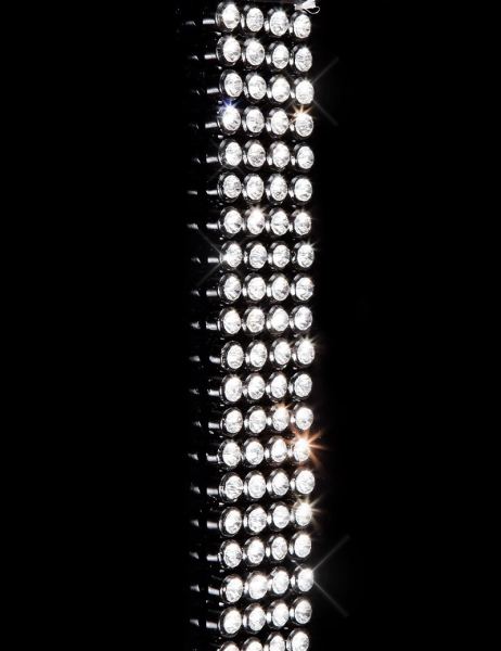Cosmoda Collection Sexy Strass Steentjes Armband Met Xl Gesp Zwart Ai0000ban55 1