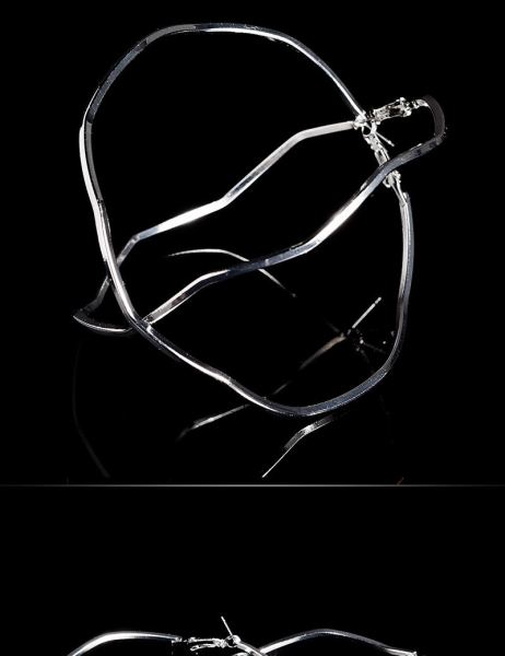 Cosmoda Collection Sexy Xxl Hoop Oorbellen Zilver Ai0000or5 1385 2