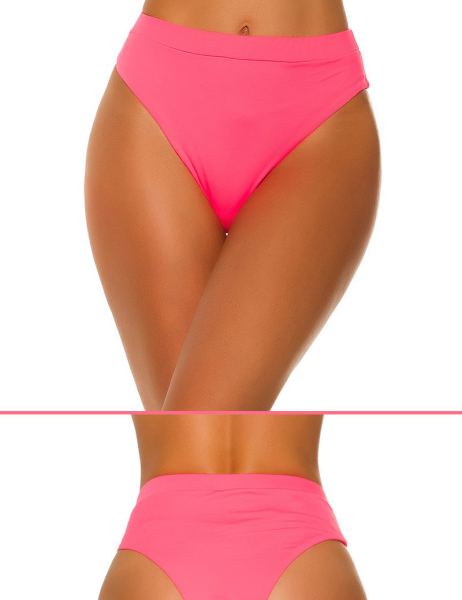 Cosmoda Collection Mix It Sexy Bikini Slip Hoge Taille Neonkoraal Kleurig Ai0000h20244 3