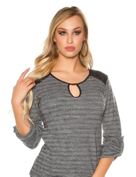 -trendy-pullover-met-kunstleder-inkijk-witzwart(1995)