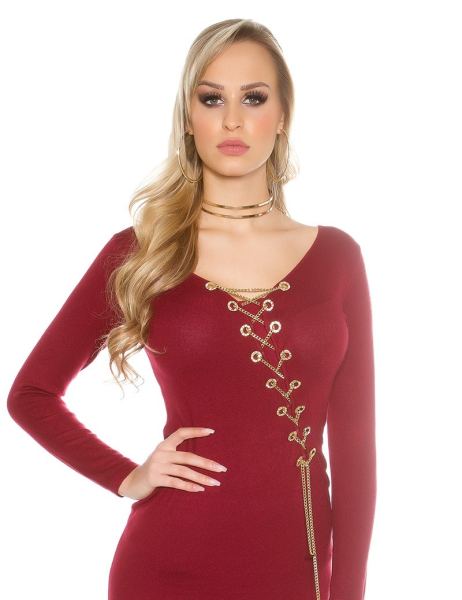 cosmoda-collection-gebreide-jurk-met-decoratieve-ketting-bordeaux-ai0000ko-1538-3(2495)