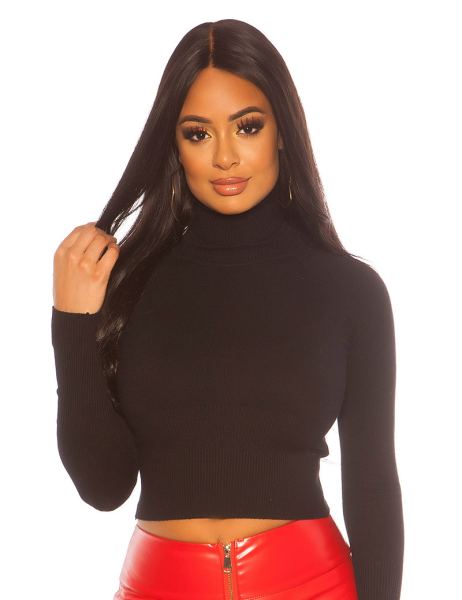 cosmoda-collection-sexy-crop-col-sweater-trui-zwart-ai0000pu19106-7(2295)