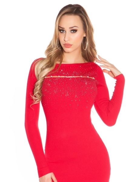 cosmoda-collection-sexy-gebreide-jurk-met-parels-en-studs-rood-ai0000d-909-4(3595)