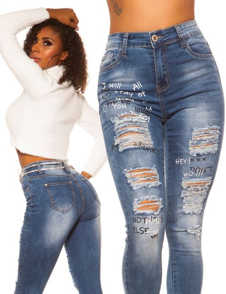 cosmoda-collection-sexy-hoge-taille-skinny-jeans-gebruikte-look-met-print-jeansblauw(4395)