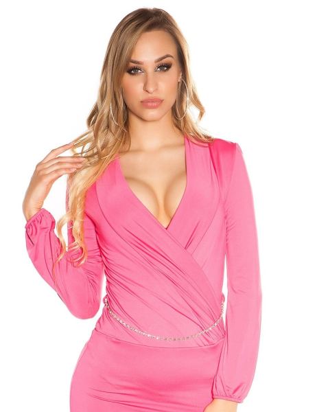 cosmoda-collection-sexy-mini-jurkje-in-wikkel-look-met-riem-fuchsiaroze-ai0000k8894-n-2(2195)
