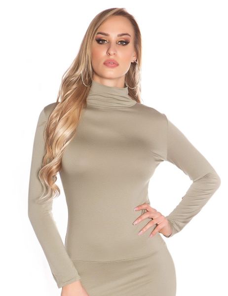 cosmoda-collection-sexy-mini-jurkje-open-rug-met-col-khaki-ai0000k296-3(2595)