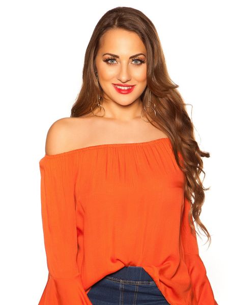 cosmoda-collection-sexy-off-shoulder-shirt-met-volant-oranje(2195)