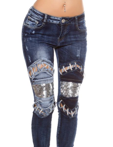 cosmoda-collection-sexy-skinny-jeans-gebruikte-used-look-met-pailletten-veter-jeansblauw-ai0000e1733-1(4195)