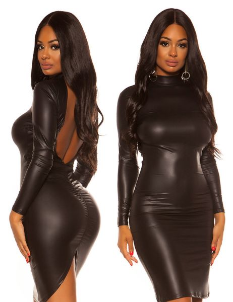 cosmoda-collection-sexy-wetlook-mini-jurkje-met-sexy-rug-zwart(4395)