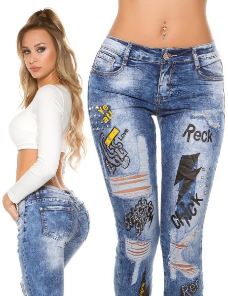 cosmoda-collection-trendy-skinny-jeans-gebruikte-used-look-met-print-jeansblauw(4395)