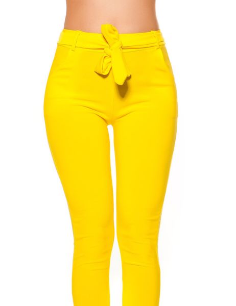 cosmoda-collection-trendy-treggings-met-riem-geel(2495)