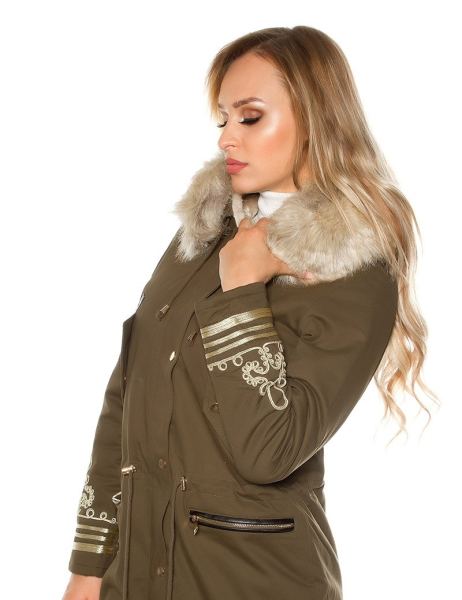 cosmoda-collection-trendy-winter-parka-met-capuchon-en-gouden-borduurwerk-khaki-ai0000f611-2(7795)