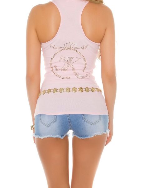 koucla-sexy-fijnrip-tanktop-met-studs-en-strass-steentjes-roze(2195)
