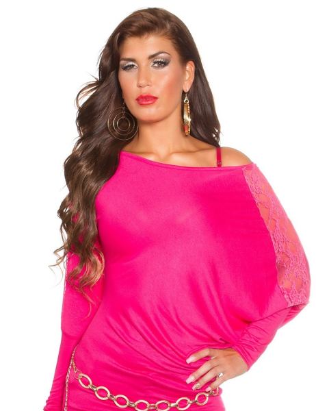 koucla-trendy-langarm-shirt-met-kant-fuchsiaroze-ai0000flk40-4(1795)