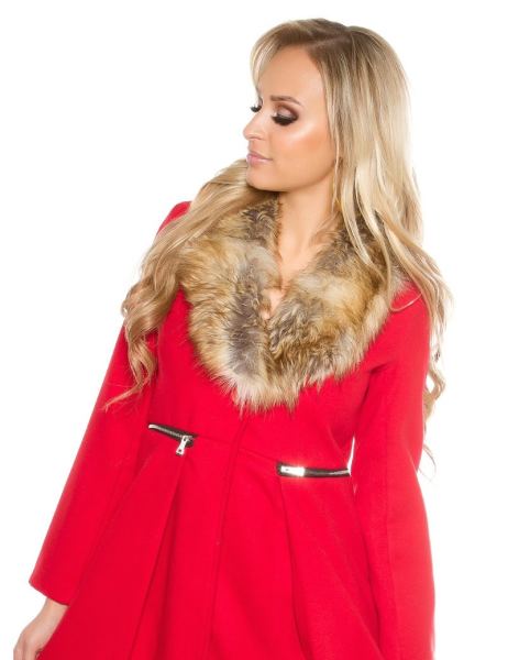 koucla-trendy-mantel-met-nep-bont-kraag-rood-ai0000m8053-3(5395)