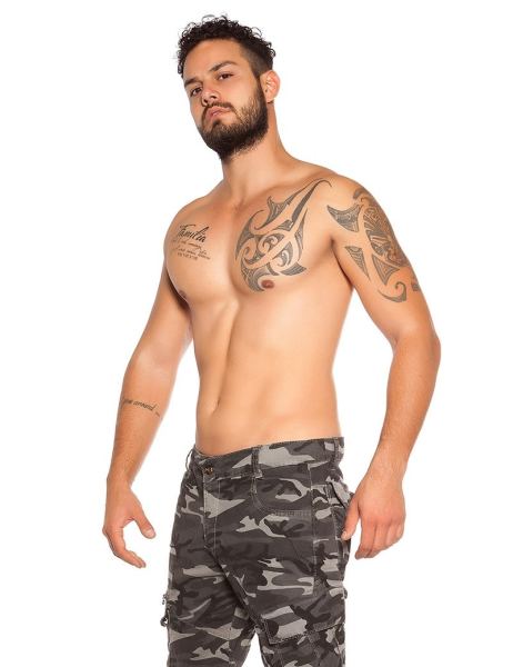 Cosmoda Collection Trendy Heren Cargo Broek In Camouflage Grijs Ai0000w 1064 1