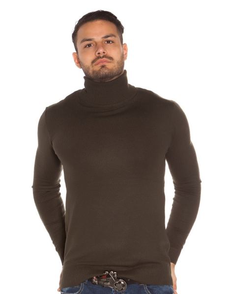 cosmoda-collection-trendy-heren-col-sweater-trui-khaki-ai0000ld-6573-5(2695)