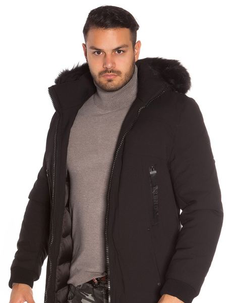 cosmoda-collection-trendy-heren-winterjas-met-nep-bont-zwart-ai0000ct-1102-1(6595)