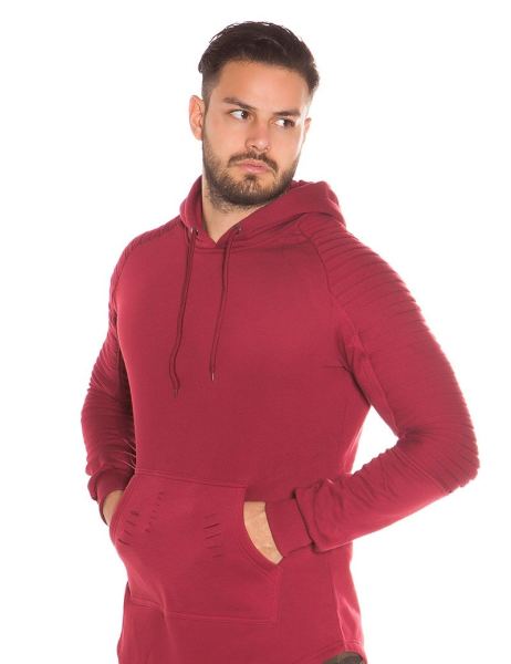 cosmoda-collection-trendy-lange-heren-sweater-trui-met-capuchon-en-zak-bordeaux-ai0000dl-88-59-2(4295)