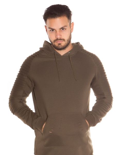 cosmoda-collection-trendy-lange-heren-sweater-trui-met-capuchon-en-zak-khaki-ai0000dl-88-59-3(4795)