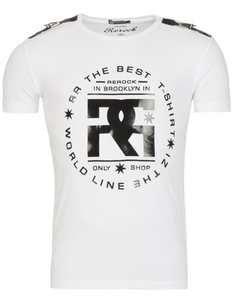 ReRock T-shirt wit