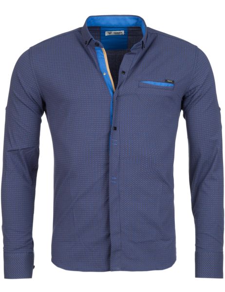 young-rich-overhemd-blauw(3495)
