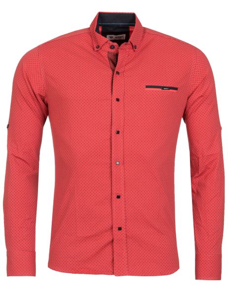 young-rich-overhemd-koraal-hl6203-4(3295)