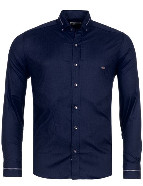 young-rich-overhemd-marineblauw-hl6201-3(2795)