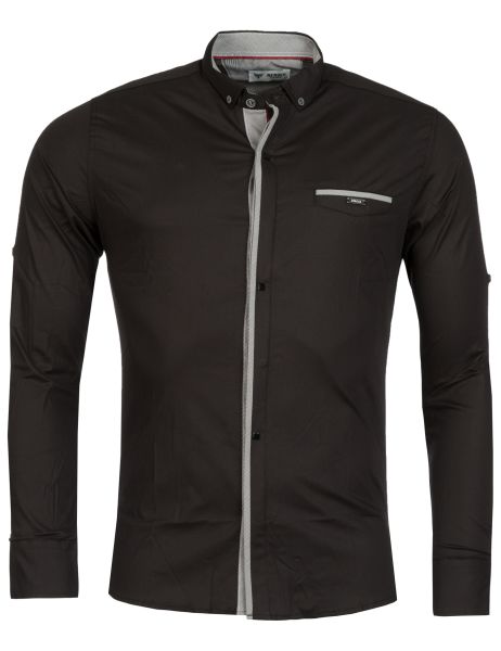 young-rich-overhemd-zwart(3495)