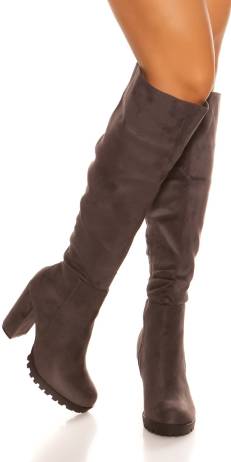 cosmoda-collection-sexy-blokhak-laarzen-suede-look-antraciet-maat-41-40-39-38-37-36(6095)