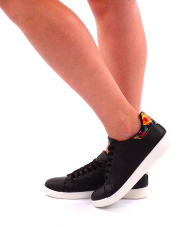 w-s-shoes-sneakers-zwart-bloemen-maat-36-37-38-39-40-41(3995)