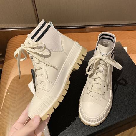 High Sock Shoes for Women Vulcanized Shoe...