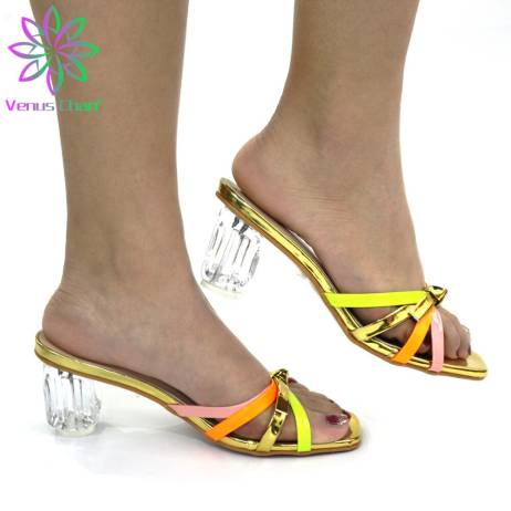 Latest African Style Lady's Slippers Wome...
