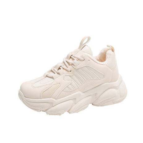 Winter Plush Warm Sneaker Women Shoes Cas...