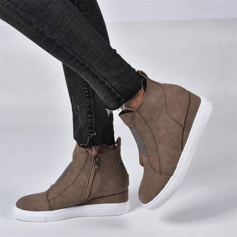 Spring Women Wedges Shoes Breathable Plat...