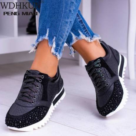 Women Sneakers Spring&Autumn Vulcanized S...