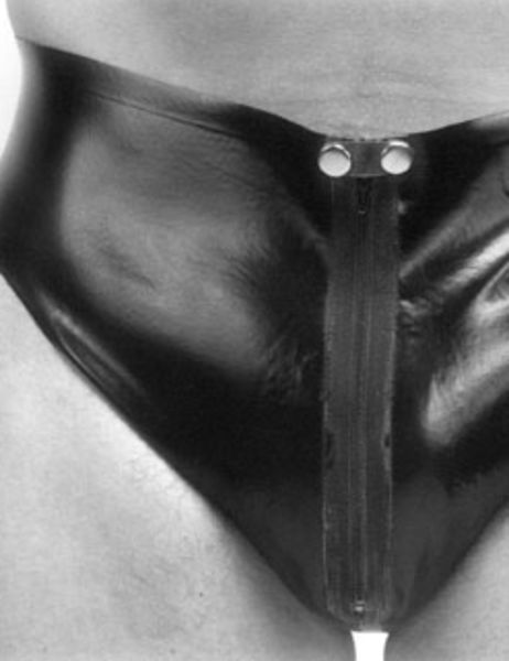 Latex2wear Rubber Heren Slip Met Rits