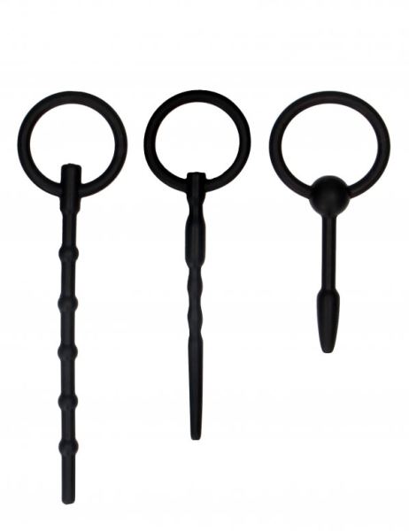 3 Delige Siliconen Penisplug Set 