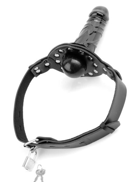 Deluxe Ball Gag Met Dildo 