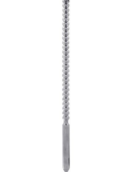 Roestvrij Stalen Geribbelde Sound Dilator 10 Mm 24 Cm 