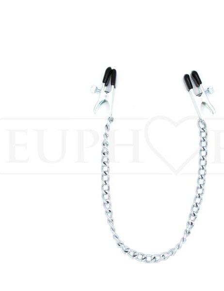 Verstelbare Tepelklemmen LARGE - met ketting