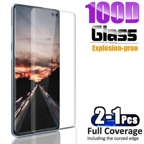 Tempered Glass For Samsung Galaxy S10 Plu...