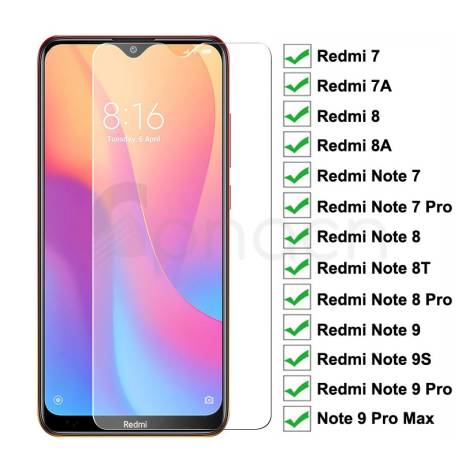 9H Tempered Glass For Xiaomi Redmi 8 8A 7...