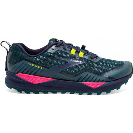 Brooks Cascadia 15 Women Sneakers Maat 43 Navy Roze