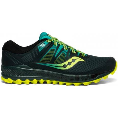 Saucony Peregrine Iso Men Sneakers Maat 44 Groen