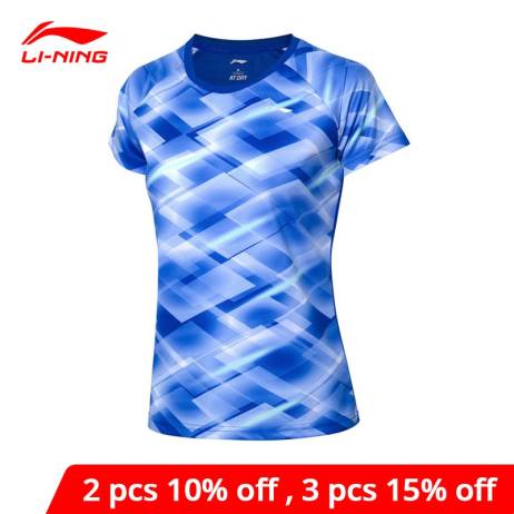Li-NIng Women Badminton Competition T-Shi...